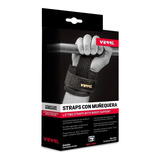 Straps P/ Pesista Con Muñequera Verrim1050 Palomares Fpx