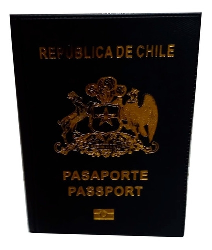 Porta Pasaporte Viaje Credenciales  Republica Chile