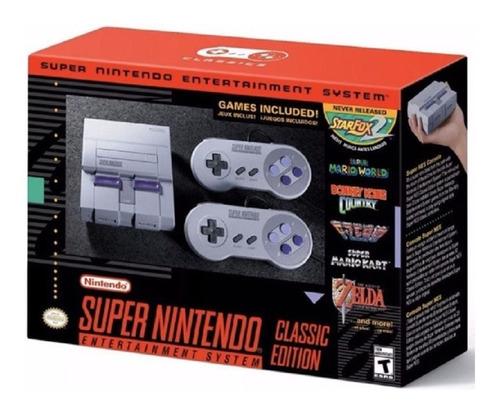 Consola Super Nintendo Classic Edition Snes Mini Programado