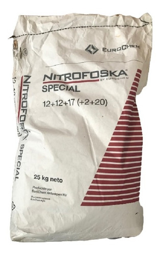 Fertilizante Nitrofoska Special Eurochem X 25 Kg. 