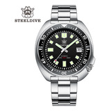 Steeldive Automático. No Seiko Náutica Bulova Mido Citizen