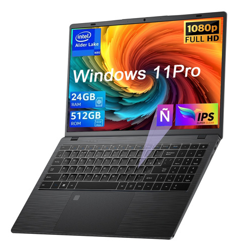 Laptop Vanwin 15.6 Intel N5095 De 24gb Y 512g Con Windows 11