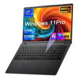 Laptop Vanwin 15.6 Intel N5095 De 24gb Y 512g Con Windows 11