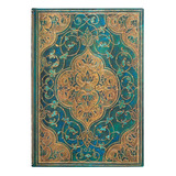 Agenda Semanal Paperblanks 2024 Con Forma De Crómbico Turquesa 0456-1