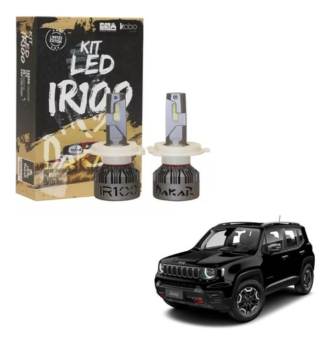 Kit Lamparas Jeep Renegade - Cree Led Kobo Iron Dakar Csp