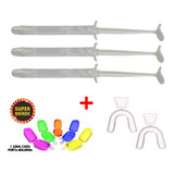 Kit Gel Creme Dental Caseiro Dentes Brancos + Moldeira