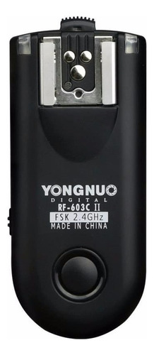 Radio Disparador Flash- Yongnuo Rf603c Iii 1 Uni Canon