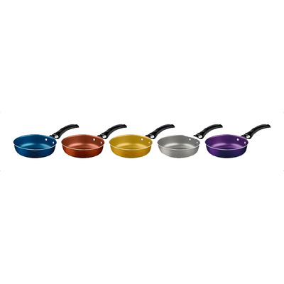 Sarten Para Huevos Breakfast 14cm Antiadherente Tramontina Color Azul Marino
