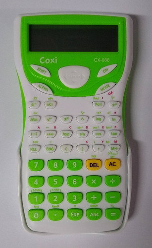 Calculadora Científica Coxi Cx 088 Color Verde