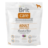 Brit Care Perro Adulto Medium Breed Lamb Rice 1kg L&h