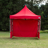 Carpa Gazebo Playera 3h C/paredes Alumin.3x3 Color Rojo