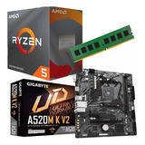 Combo Actualizacion Pc Amd 4600g + Mother + 8 Gb