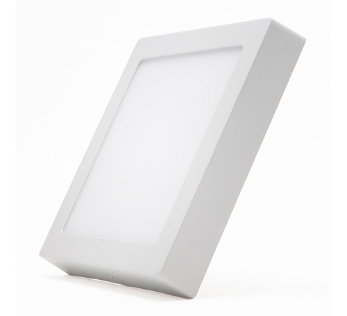 Panel Led 18w Cuadrado Aplicar Externo Blanco Frio 