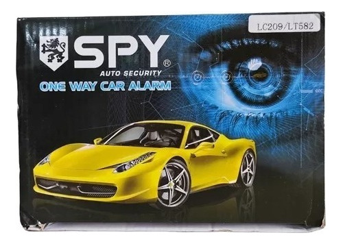 Alarma Spy Carro Bloqueo 4 Puertas Alta Seguridad Anti-robo