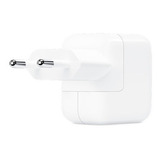 Cargador Adaptador Apple Usb 12w iPad iPhone Color Blanco