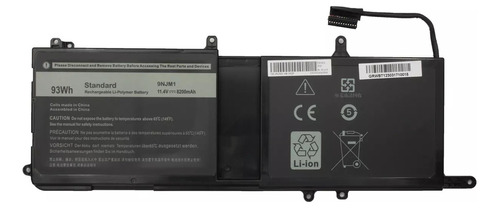 Bateria Compatible Con Dell Alienware 15 R4 Litio A