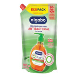 Jabón Liquido Antibacterial Algabo Repuesto X 3 Unidades