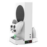 Base Vertical Cooling Y Cargador Ipega 4 En 1 Xbox Series S 