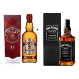 Whisky Jack Daniels Old N. 7 1 L + Whisky Chivas Regal 1 L