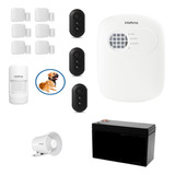 Kit Alarme Residencial 24 Net 6 Sensor  Porta  Pet Intelbras