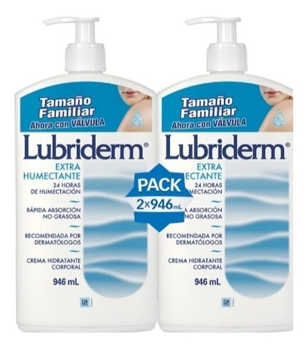 Crema Lubriderm Extra Humectante 946 Ml - mL a $94