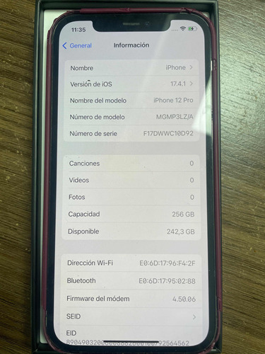 iPhone 12 Pro 256gb