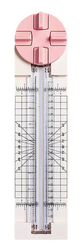 Cortador De Papel Portátil Pequeno 4 Em 1, Papel De Régua De
