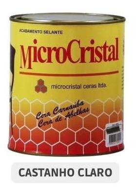 Microcristal Castanho Claro Cera Carnaúba De Abelha 380g