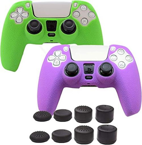 Puños Compatibles Para Ps5 Controller Grips Pandaren Skin