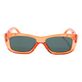 Gafas De Sol Marfil Tous Naranja Lente Verde Varilla Naranja Claro Armazón Naranja Claro Diseño Ocean