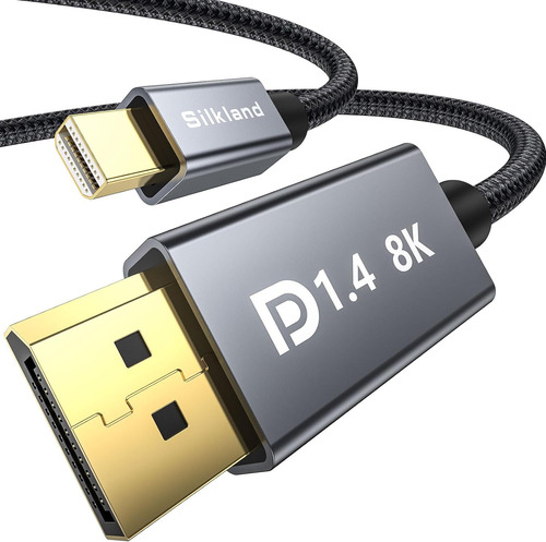 Cable Mini Dp A Dp 1.4 8k 60hz 2k 165hz 4k 120hz Displayport