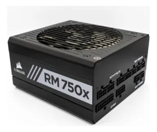 Fuente De Poder Gamer Modular Corsair Rm750x Plus Gold 750w