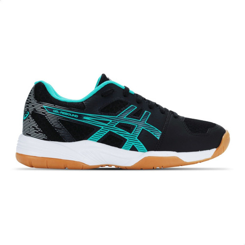 Zapatillas Asics Gel-rebound Color Negro/cian/blanco - Adulto 41 Ar