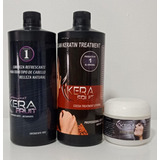 Kit Keratina Brasilera Kera Fruit Cocoa Litro+ Baño De Crema