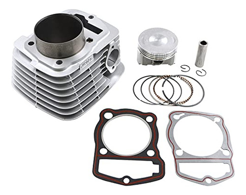 Cylinder And Piston Kit And Gasket Set For Honda Crf230...