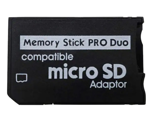 Memory Stick Pro Duo Adaptador Micro Sd Sdhc Camaras Psp 