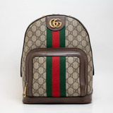 Gucci Bolso Mochila Pequeña Ophidia Gg Pre-loved Entrupy 