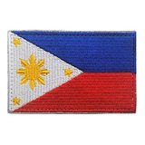 Parche De Bandera De Filipinas Para Coser Parches Militares