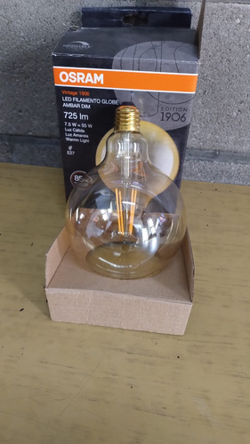 Globo Led Vintage 1906 7.5w = 55w Osram