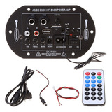 Placa Amplificadora Bluetooth 12v 24v 30-120w Hifi Dual Micr