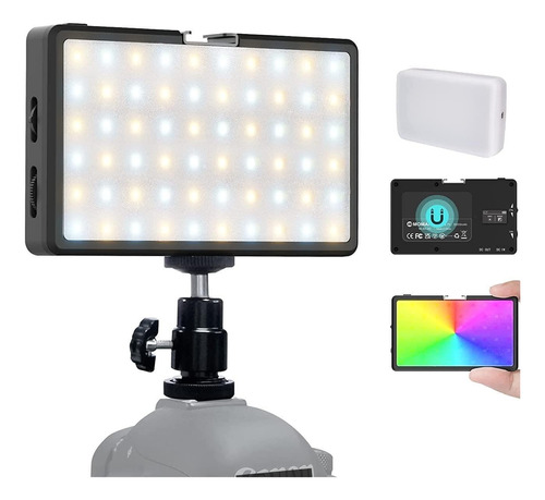 Luz De Video Led Rgb, Luz De Camara Moman Para Fotografia, L