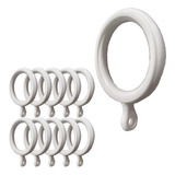 Argollas Plasticas Blanca 40mm Para Barral De 25mm 30u Soul