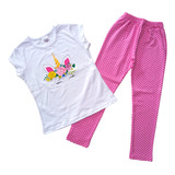 Set Conjunto Para Niña Malla Leggins Y Blusa De Unicornio