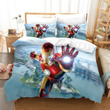 Funda De Edredón De Iron Man, Cómoda Ropa De Cama, Doble A