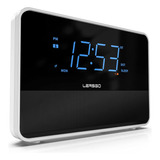 Lersgo Reloj Despertador Radio Bluetooth V5.0 Altavoz Con So