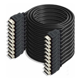 Orei Cable Hdmi 4k Con Ethernet Categoría 2 Certificado 3d Y