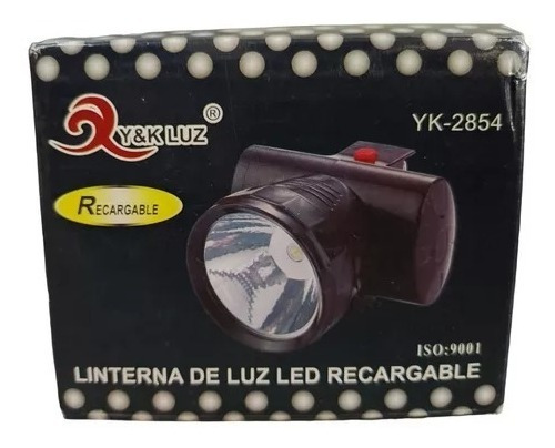 Linterna Reflector Led Cabeza Casco Bicicleta Recargable