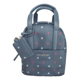 Mochila Tommy Hilfiger Color Azul Estampado