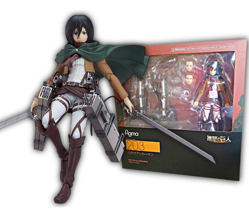 Figura Mikasa Ackerman Attack On Titan Figma Ko