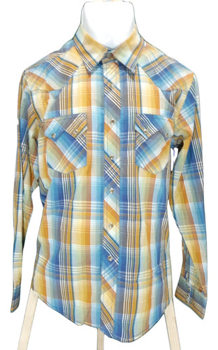 Camisa Hombre Wrangler Vaquera Rodeo Classic Models Fit 